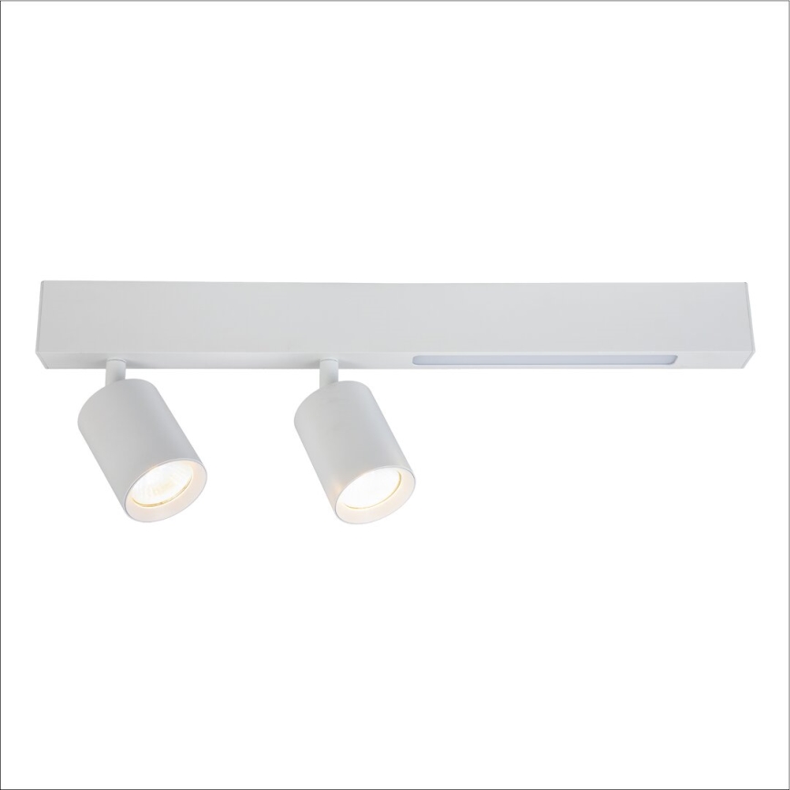 LED Starmetis MAGNET LED/5W/230V + 2xGU10/60W 3000/4000K balta