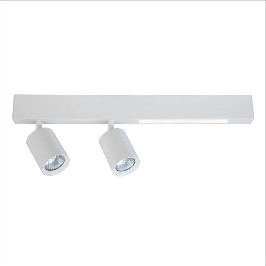 LED Starmetis MAGNET LED/5W/230V + 2xGU10/60W 3000/4000K balta