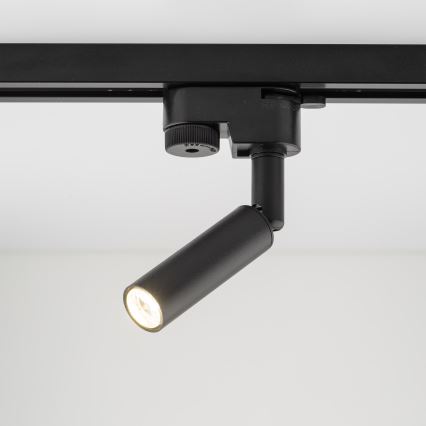 LED Starmetis 1 fāzes sliežu sistēmai LAGOS 1xG9/3W/230V melna