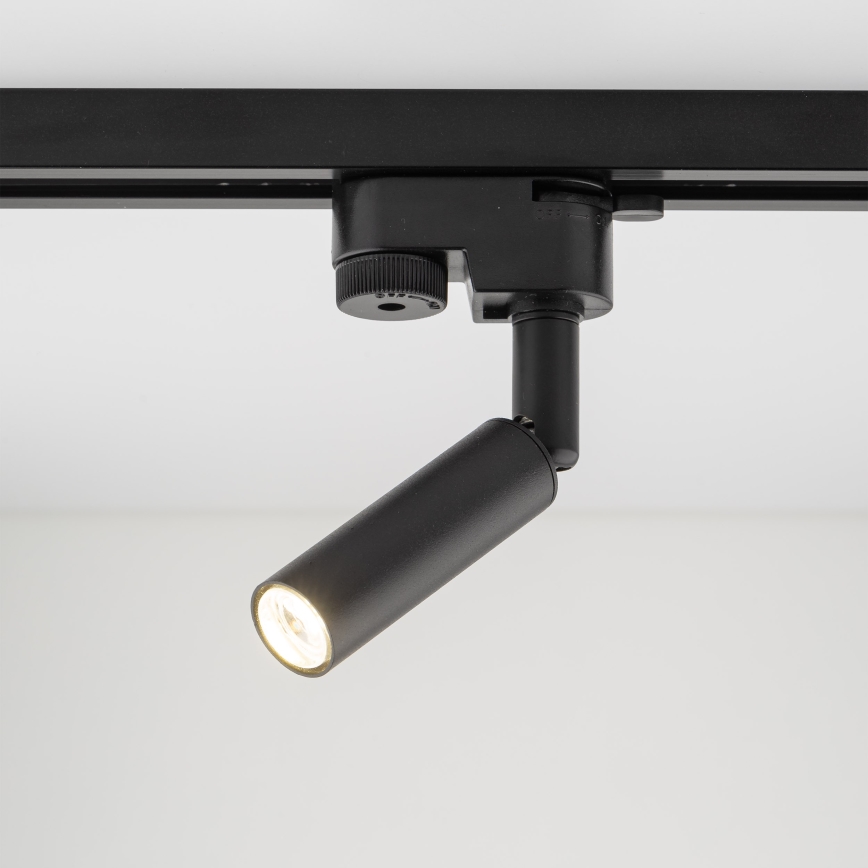LED Starmetis 1 fāzes sliežu sistēmai LAGOS 1xG9/3W/230V melna