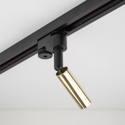 LED Starmetis 1 fāzes sliežu sistēmai LAGOS 1xG9/3W/230V zelta/melna