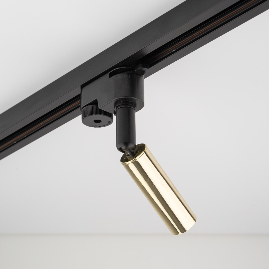 LED Starmetis 1 fāzes sliežu sistēmai LAGOS 1xG9/3W/230V zelta/melna