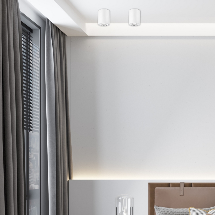 LED Starmetis TACO 1xE27/15W/230V balta