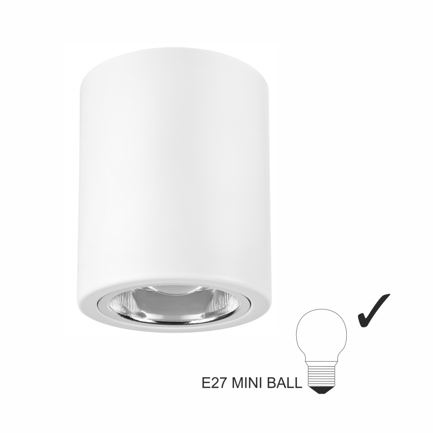 LED Starmetis TACO 1xE27/15W/230V balta