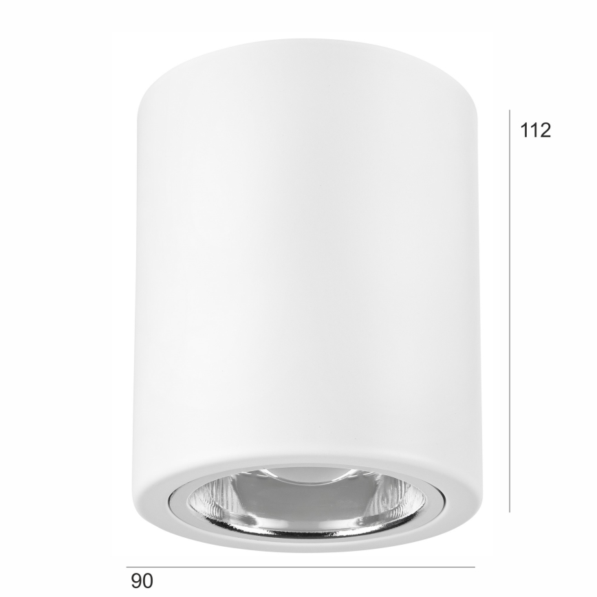 LED Starmetis TACO 1xE27/15W/230V balta
