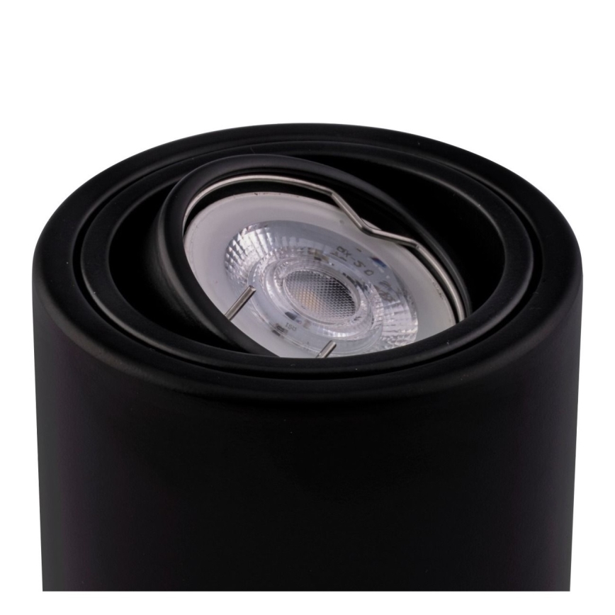LED Starmetis TUBA 1xGU10/5W/230V 4000K melns