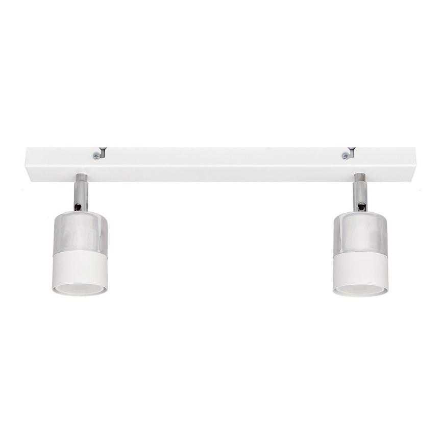 LED Starmetis TUBSSON 2xGU10/4,8W/230V balta/spīdīgi hromēts