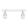 LED Starmetis TUBSSON 2xGU10/4,8W/230V balta/spīdīgi hromēts