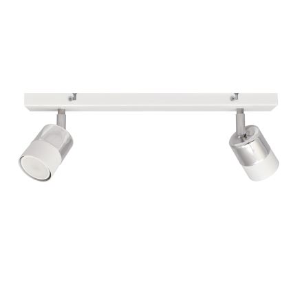 LED Starmetis TUBSSON 2xGU10/4,8W/230V balta/spīdīgi hromēts