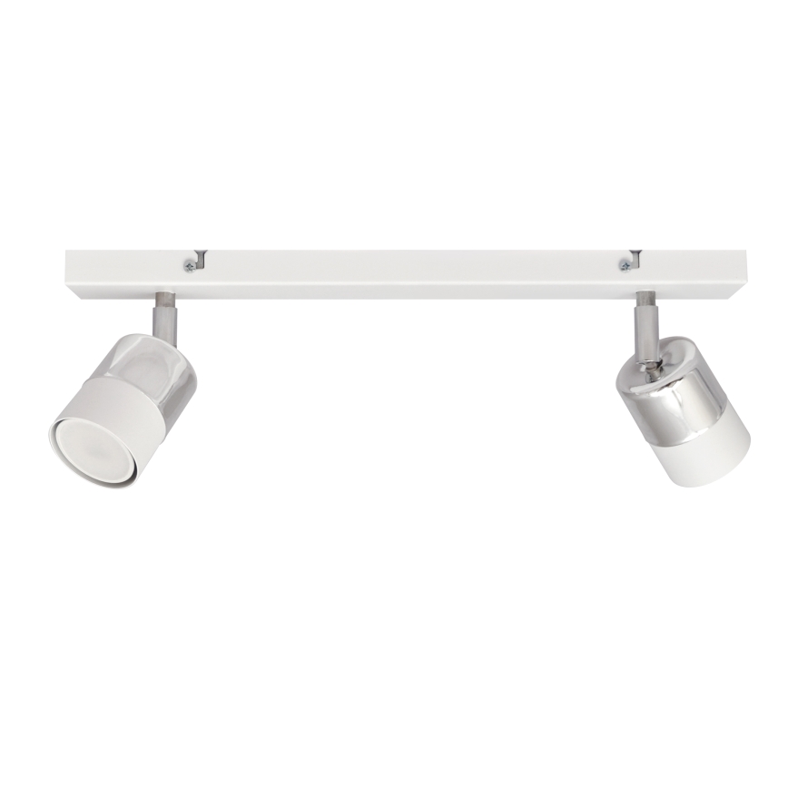 LED Starmetis TUBSSON 2xGU10/4,8W/230V balta/spīdīgi hromēts