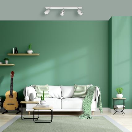 LED Starmetis TUBSSON 3xGU10/4,8W/230V balta/spīdīgi hromēts