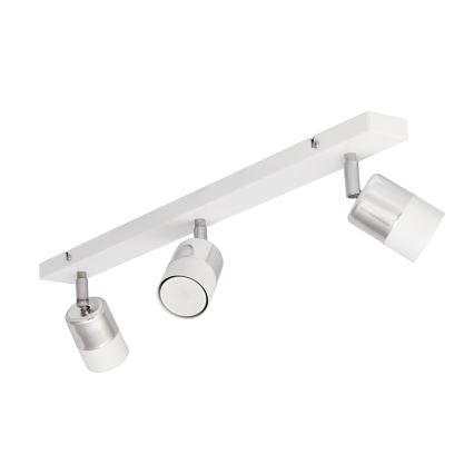 LED Starmetis TUBSSON 3xGU10/4,8W/230V balta/spīdīgi hromēts