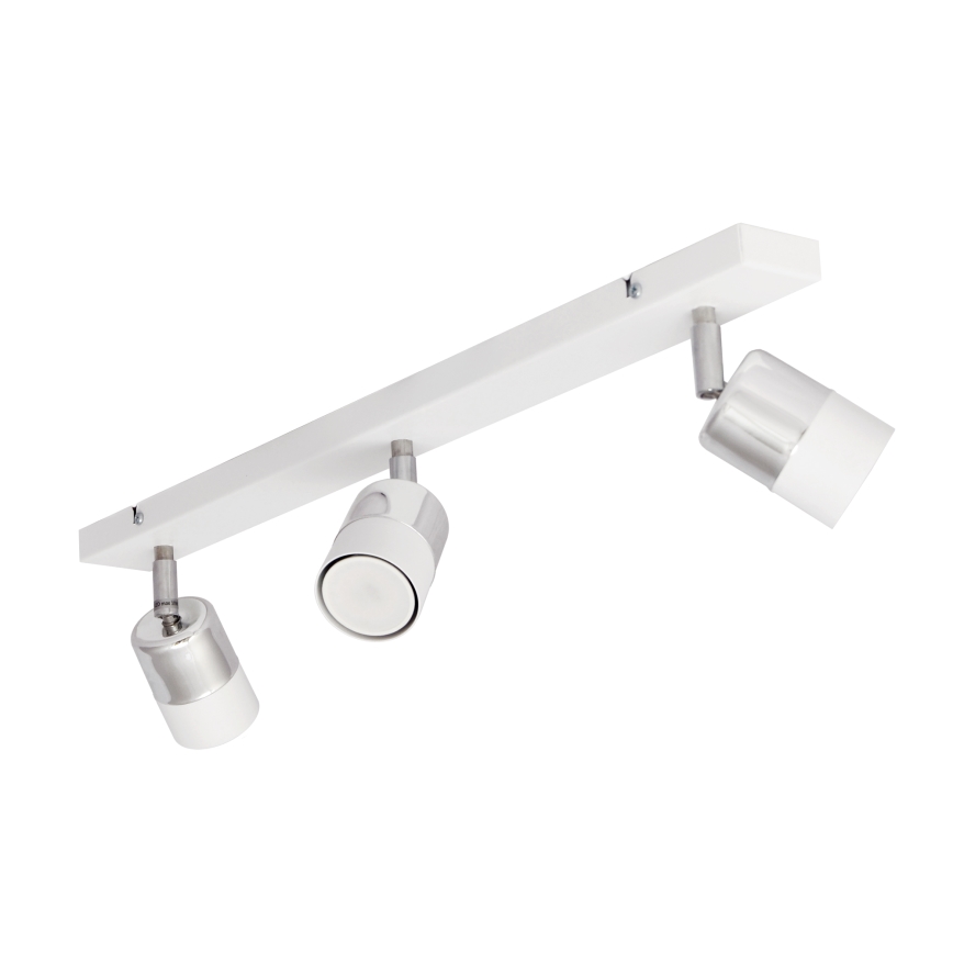 LED Starmetis TUBSSON 3xGU10/4,8W/230V balta/spīdīgi hromēts