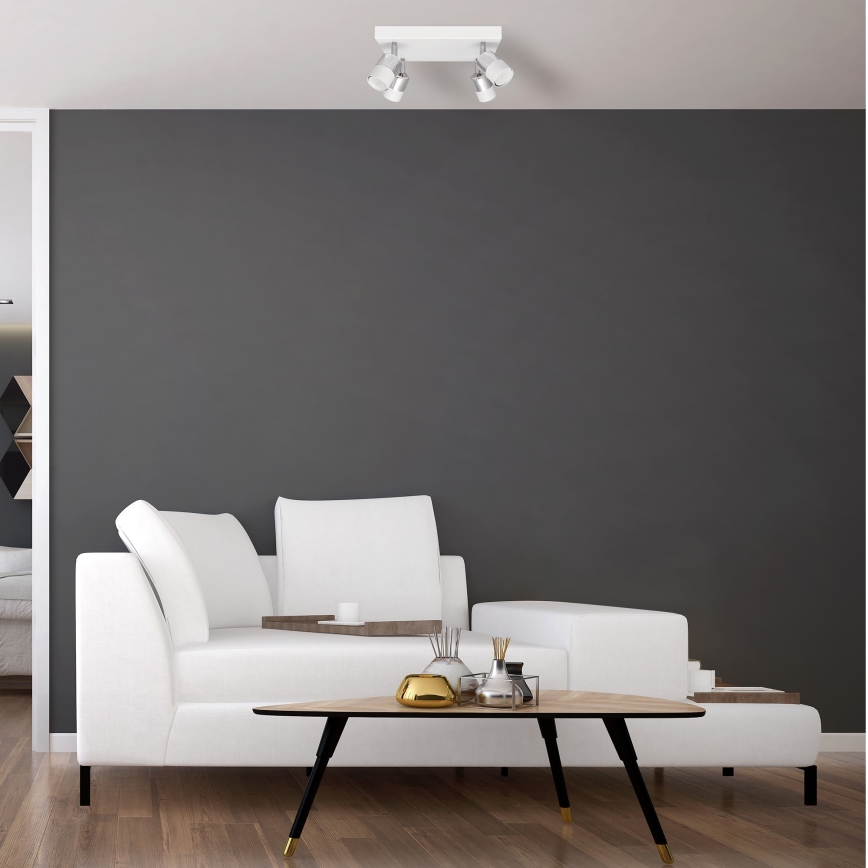 LED Starmetis TUBSSON 4xGU10/4,8W/230V balta/spīdīgi hromēts