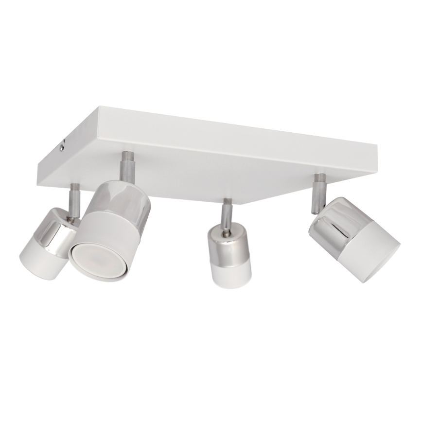 LED Starmetis TUBSSON 4xGU10/4,8W/230V balta/spīdīgi hromēts