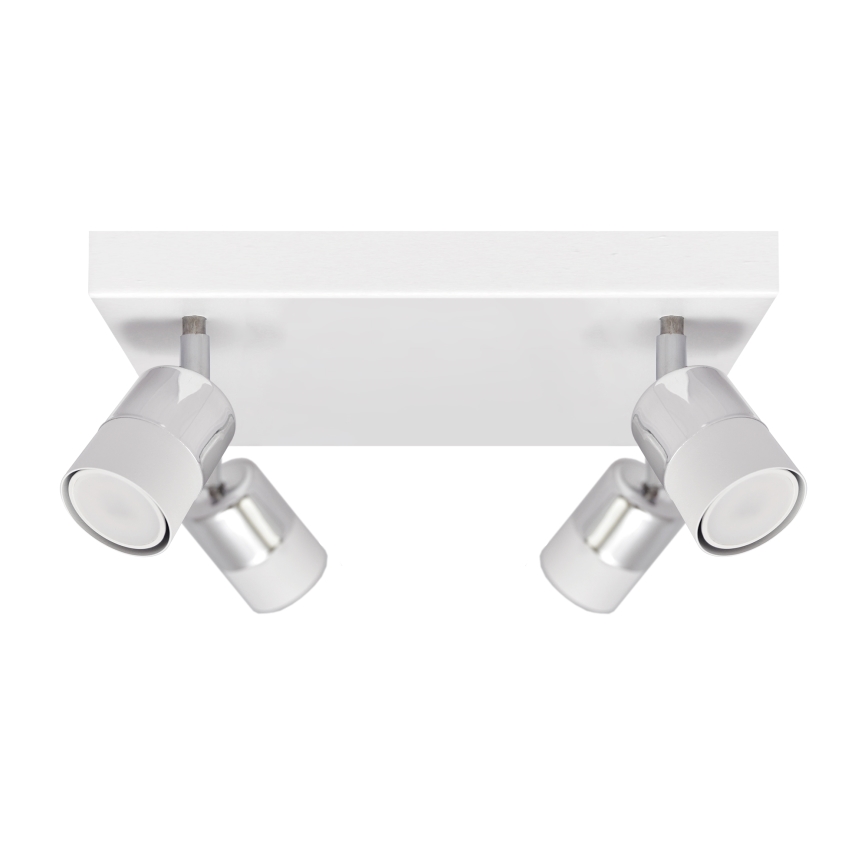 LED Starmetis TUBSSON 4xGU10/4,8W/230V balta/spīdīgi hromēts