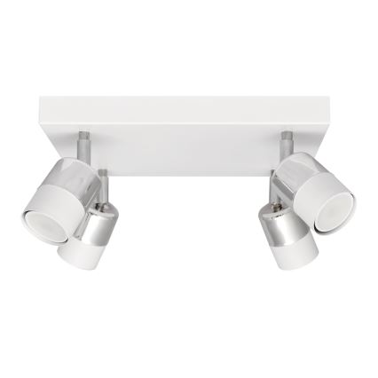 LED Starmetis TUBSSON 4xGU10/4,8W/230V balta/spīdīgi hromēts
