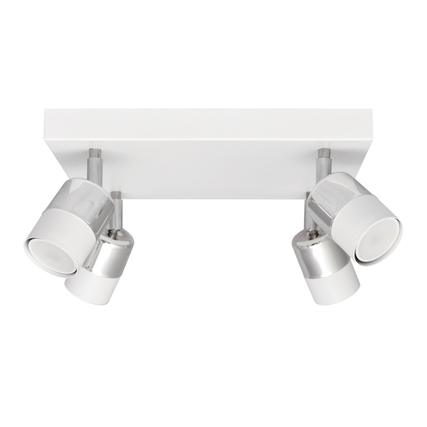 LED Starmetis TUBSSON 4xGU10/4,8W/230V balta/spīdīgi hromēts