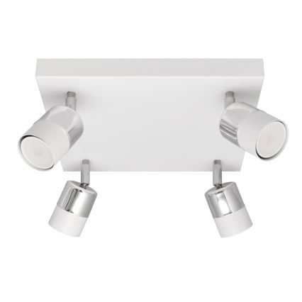 LED Starmetis TUBSSON 4xGU10/4,8W/230V balta/spīdīgi hromēts