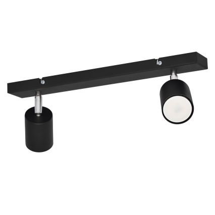 LED Starmetis TUNE 2xGU10/4,8W/230V melna