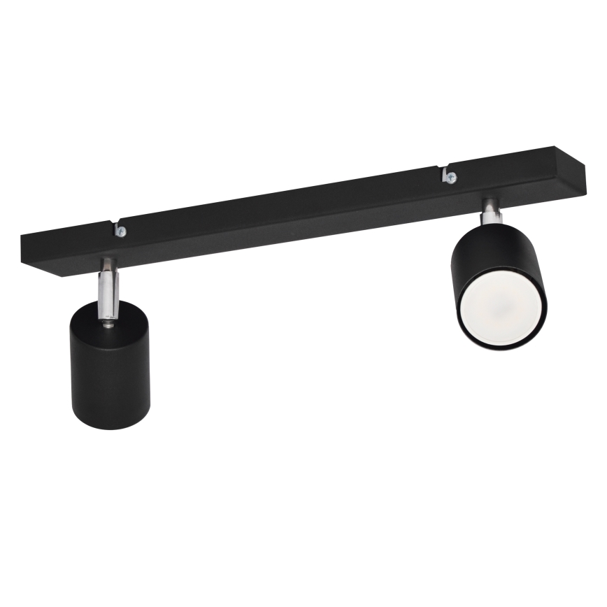 LED Starmetis TUNE 2xGU10/4,8W/230V melna