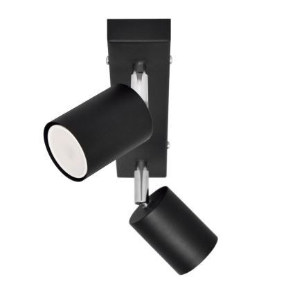LED Starmetis TUNE 2xGU10/4,8W/230V melna