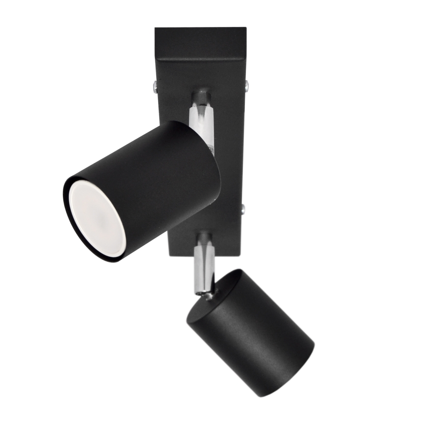 LED Starmetis TUNE 2xGU10/4,8W/230V melna
