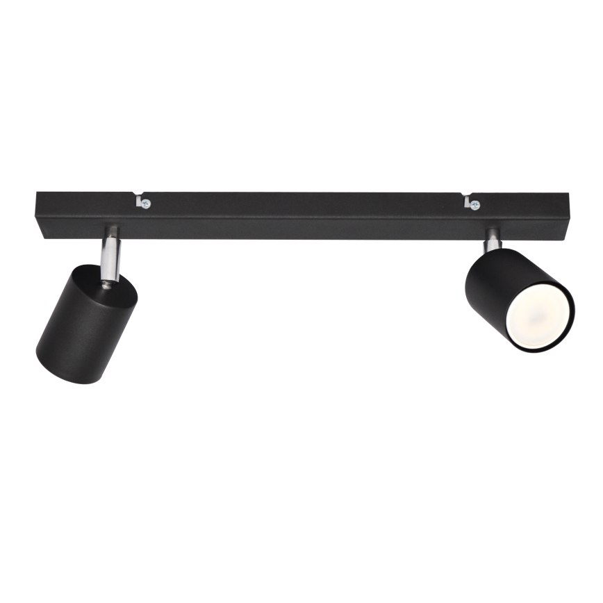 LED Starmetis TUNE 2xGU10/4,8W/230V melna
