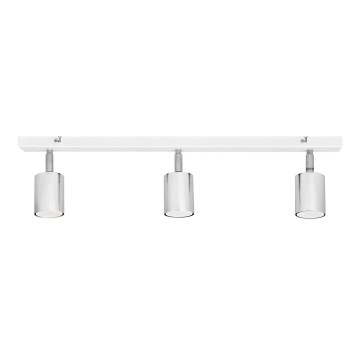LED Starmetis TUNE 3xGU10/4,8W/230V matēts hroms/balta
