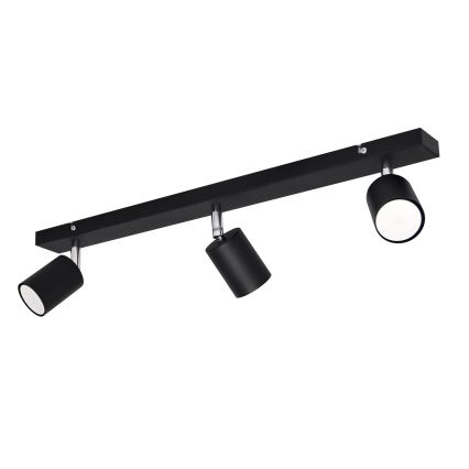 LED Starmetis TUNE 3xGU10/4,8W/230V melna