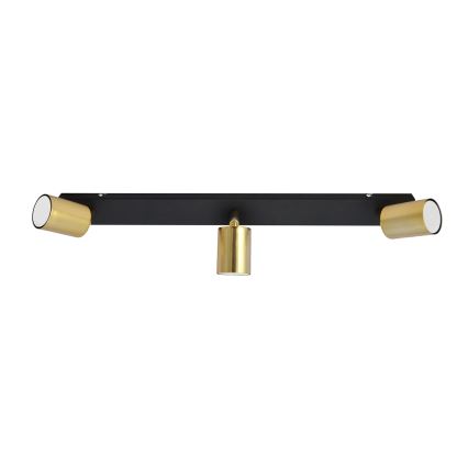 LED Starmetis TUNE 3xGU10/4,8W/230V zelta/melna