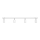 LED Starmetis TUNE 4xGU10/4,8W/230V balta
