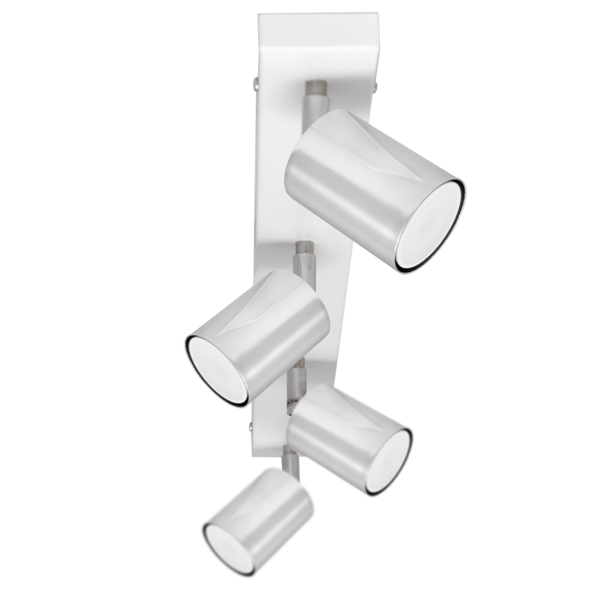 LED Starmetis TUNE 4xGU10/4,8W/230V matēts hroms/balta