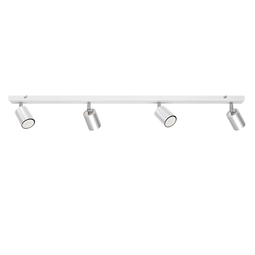LED Starmetis TUNE 4xGU10/4,8W/230V matēts hroms/balta