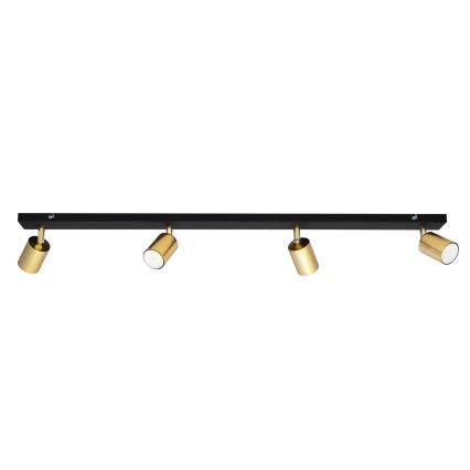 LED Starmetis TUNE 4xGU10/4,8W/230V zelta/melna