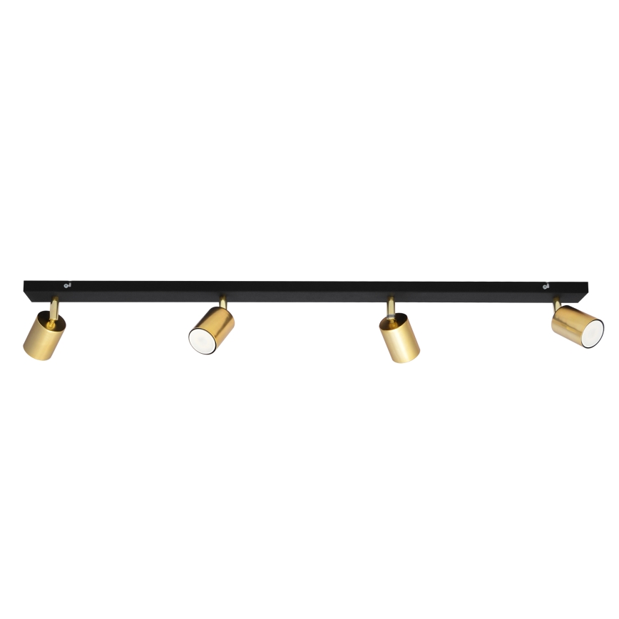 LED Starmetis TUNE 4xGU10/4,8W/230V zelta/melna