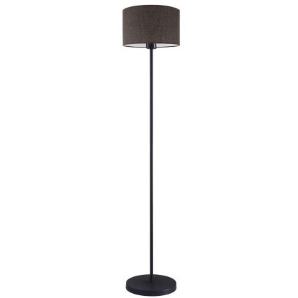 LED stāvlampa TUNJA 1xE27/20W/230V Ø 30 cm melna/brūna