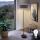 LED stāvlampa TUNJA 1xE27/20W/230V Ø 38 cm melna/brūna