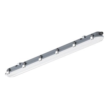 LED tehniskais fluorescējošais gaismeklis ar avārijas moduli LED/36W/230V 6500K IP65 2200 mAh 120 cm