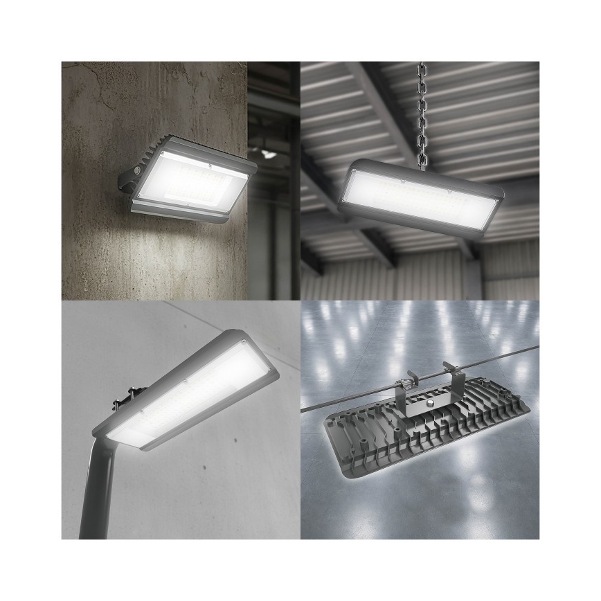 LED tehniskais gaismeklis 4 vienā MULTILUXO LED/150W/230V 4000K IP65 36 cm