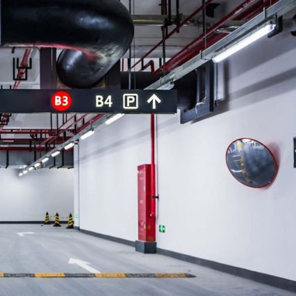 LED tehniskais lineārais gaismeklis ar avārijas moduli LED/48W/230V 6500K IP65 2200 mAh 150 cm