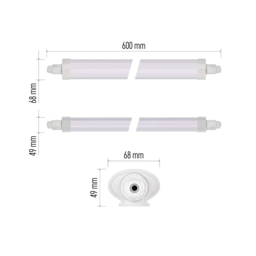 LED tehniskais gaismeklis DUSTY LED/18W/230V IP65 4000K 60 cm