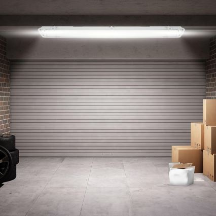 LED tehniskais T8 fluorescējošais gaismeklis 2xG13/20W/230V 6500K 120 cm IP65 balts