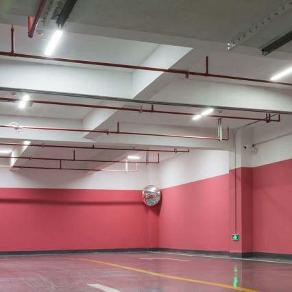 LED tehniskais cauruļveida gaismeklis ar kustības un krēslas sensoru LED/48W/230V IP65 4000K 150 cm