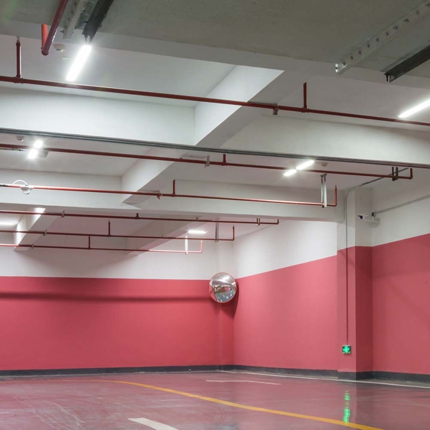 LED tehniskais cauruļveida gaismeklis ar kustības un krēslas sensoru LED/48W/230V IP65 4000K 150 cm