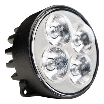 LED Traktora starmetis BLACK LED/20W/10-30V IP69 5700K apaļa