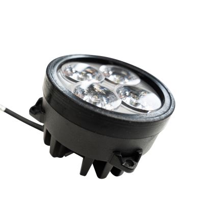 LED Traktora starmetis BLACK LED/20W/10-30V IP69 5700K apaļa