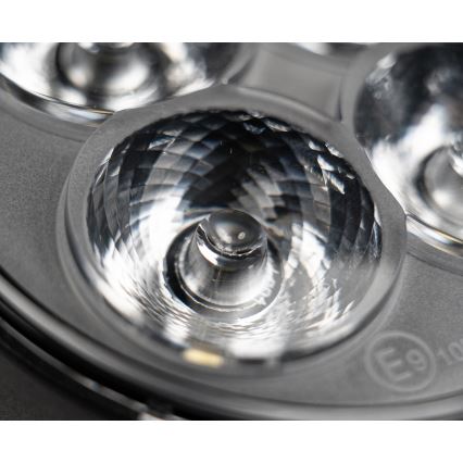 LED Traktora starmetis BLACK LED/20W/10-30V IP69 5700K apaļa