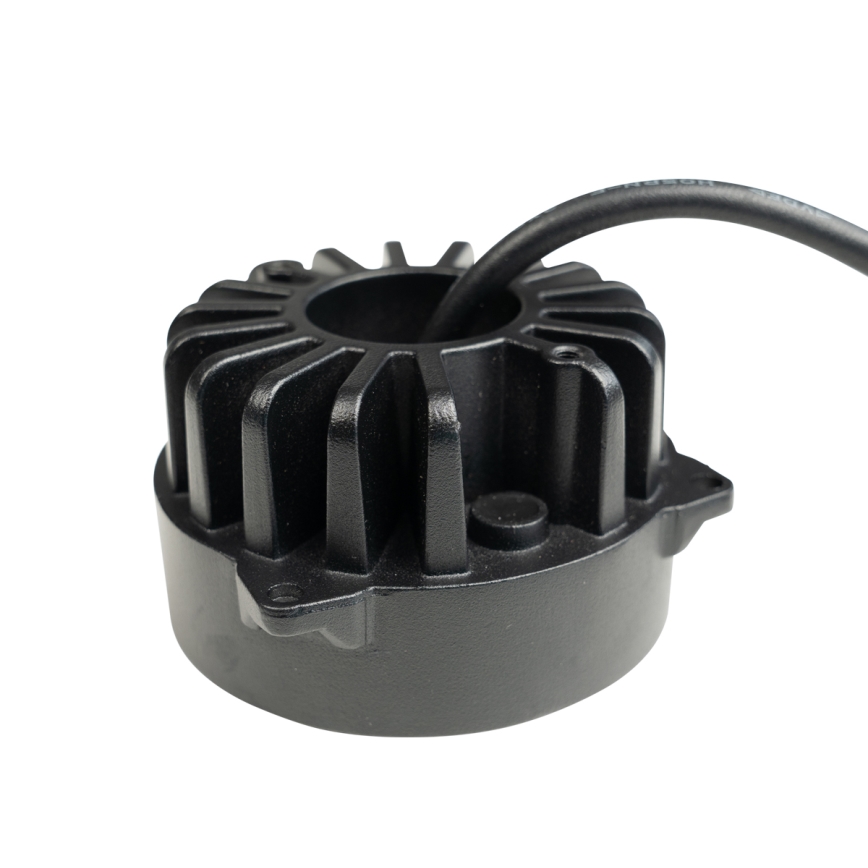 LED Traktora starmetis BLACK LED/20W/10-30V IP69 5700K apaļa