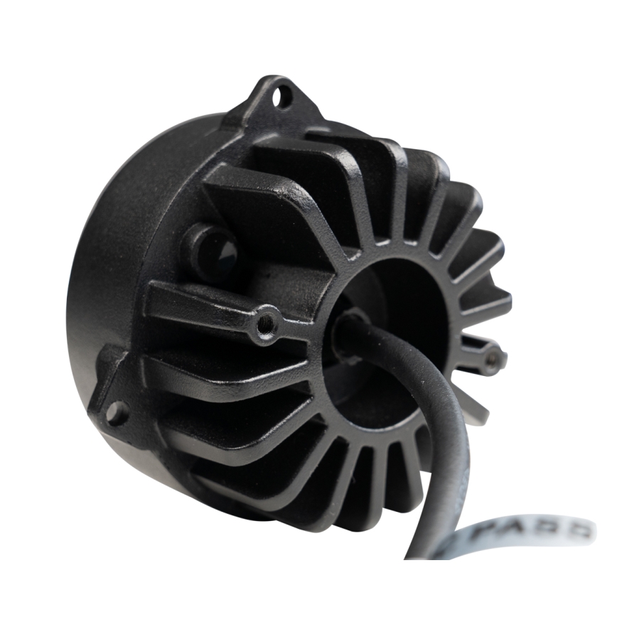 LED Traktora starmetis BLACK LED/20W/10-30V IP69 5700K apaļa